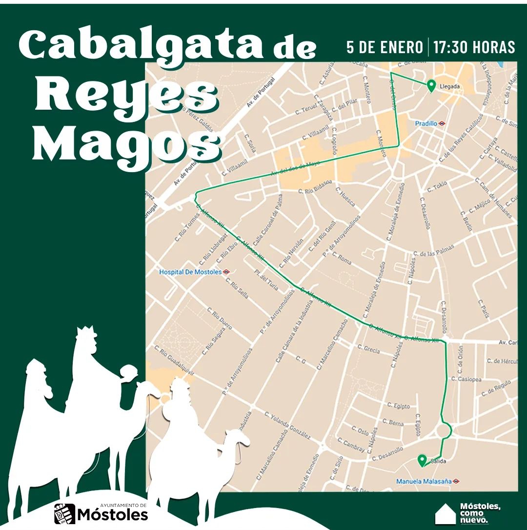 CABALGATA REYES MAGOS 2023 MOSTOLES